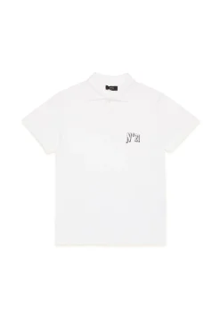 N°21 Polo con logo effetto 3d | Bambino T-Shirts