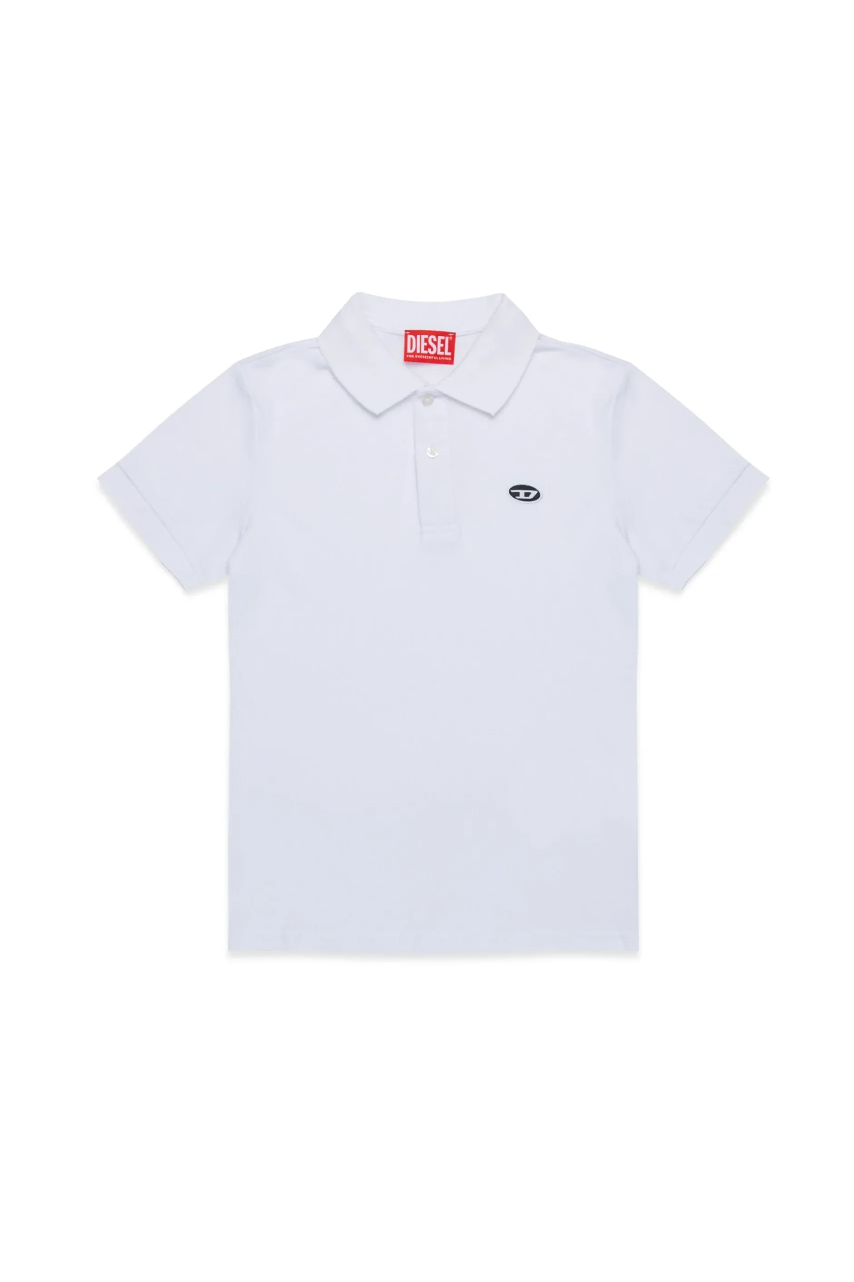 DIESEL Polo in piqué con logo oval D | Bambino T-Shirts