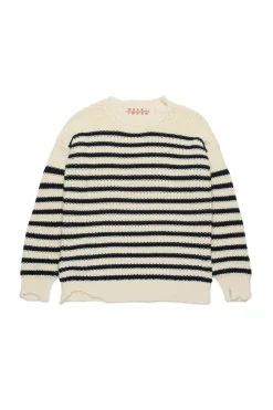 MARNI Pullover a righe con rotture | Bambino Maglieria | Maglieria