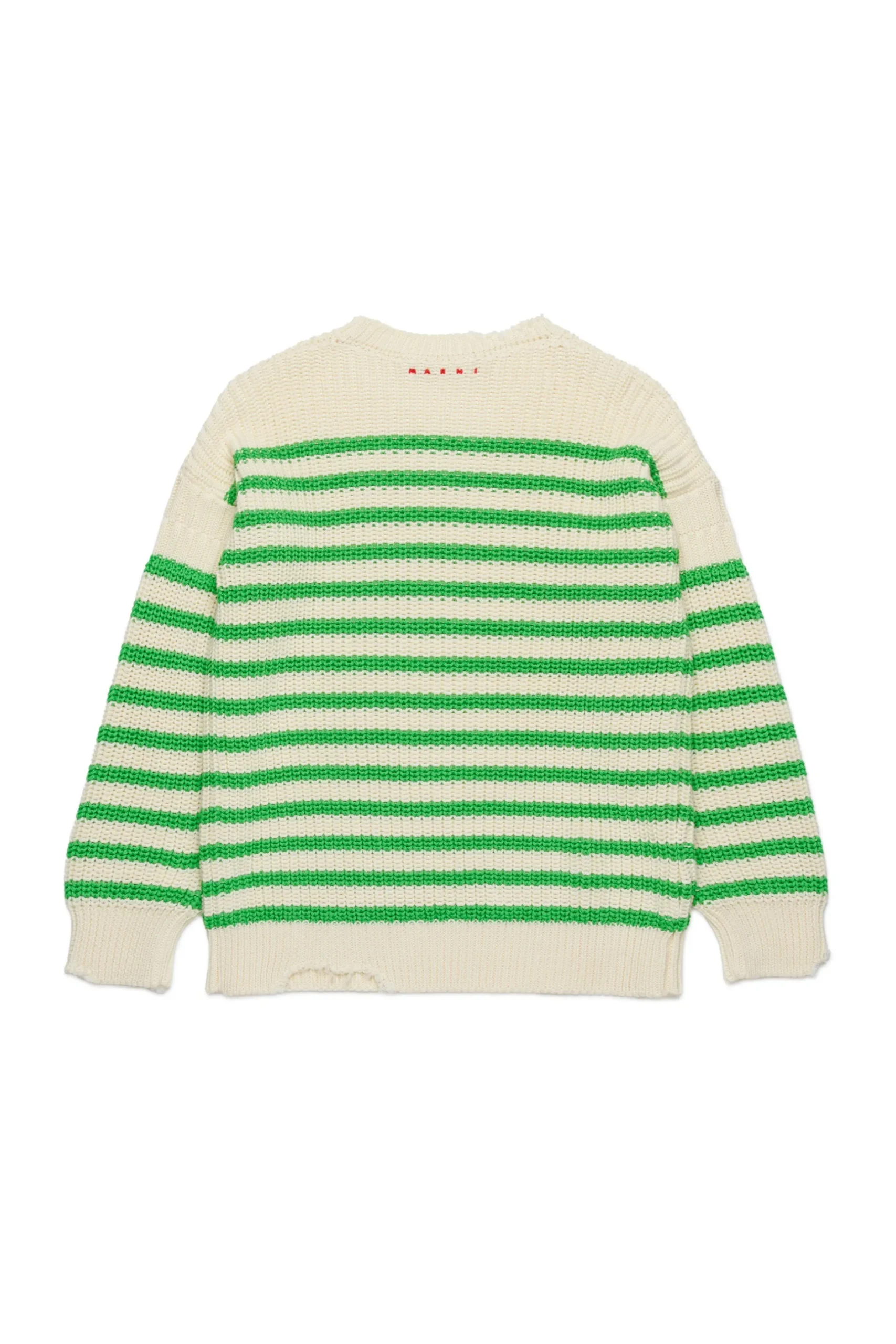 MARNI Pullover a righe con rotture | Bambino Maglieria | Maglieria