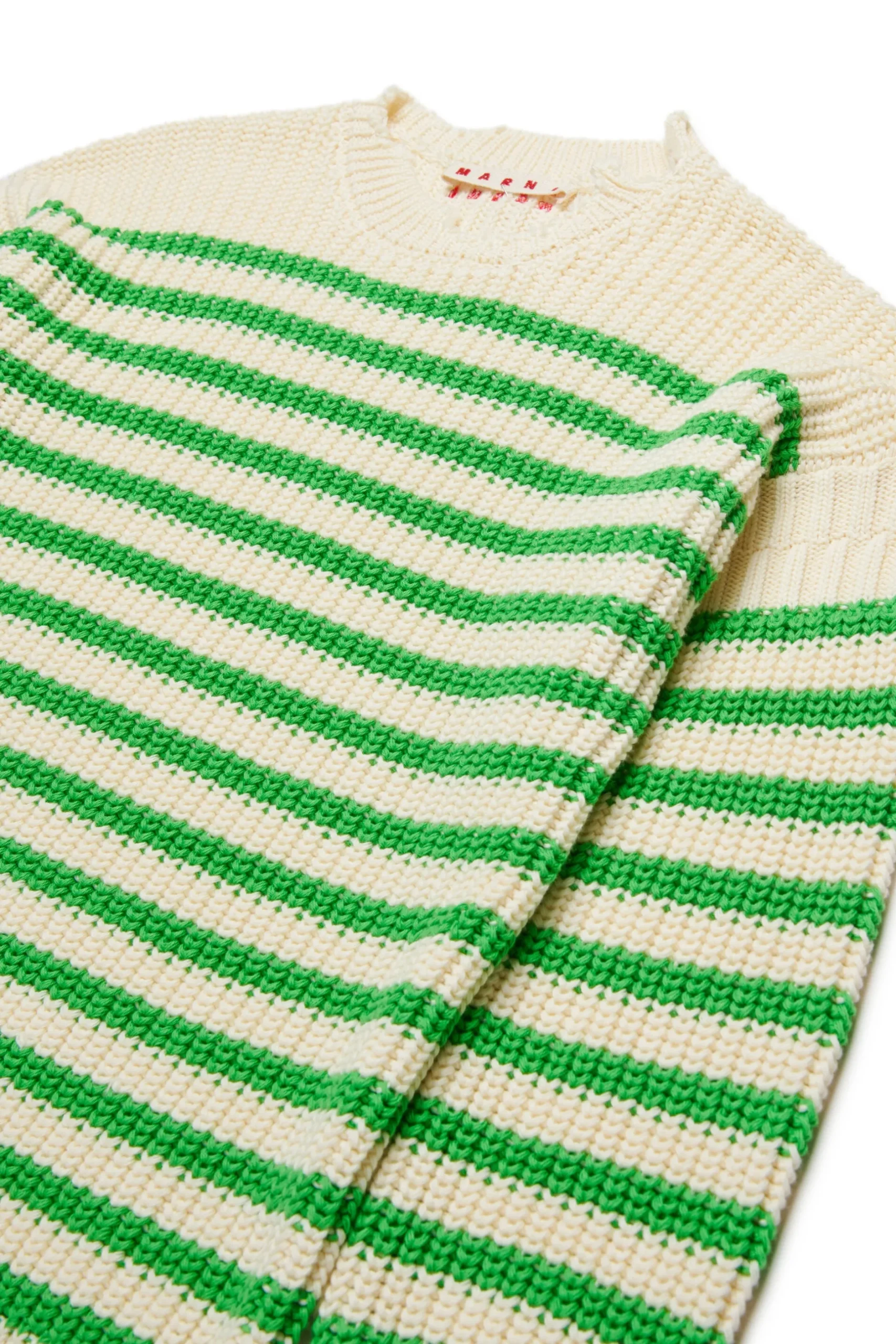 MARNI Pullover a righe con rotture | Bambino Maglieria | Maglieria