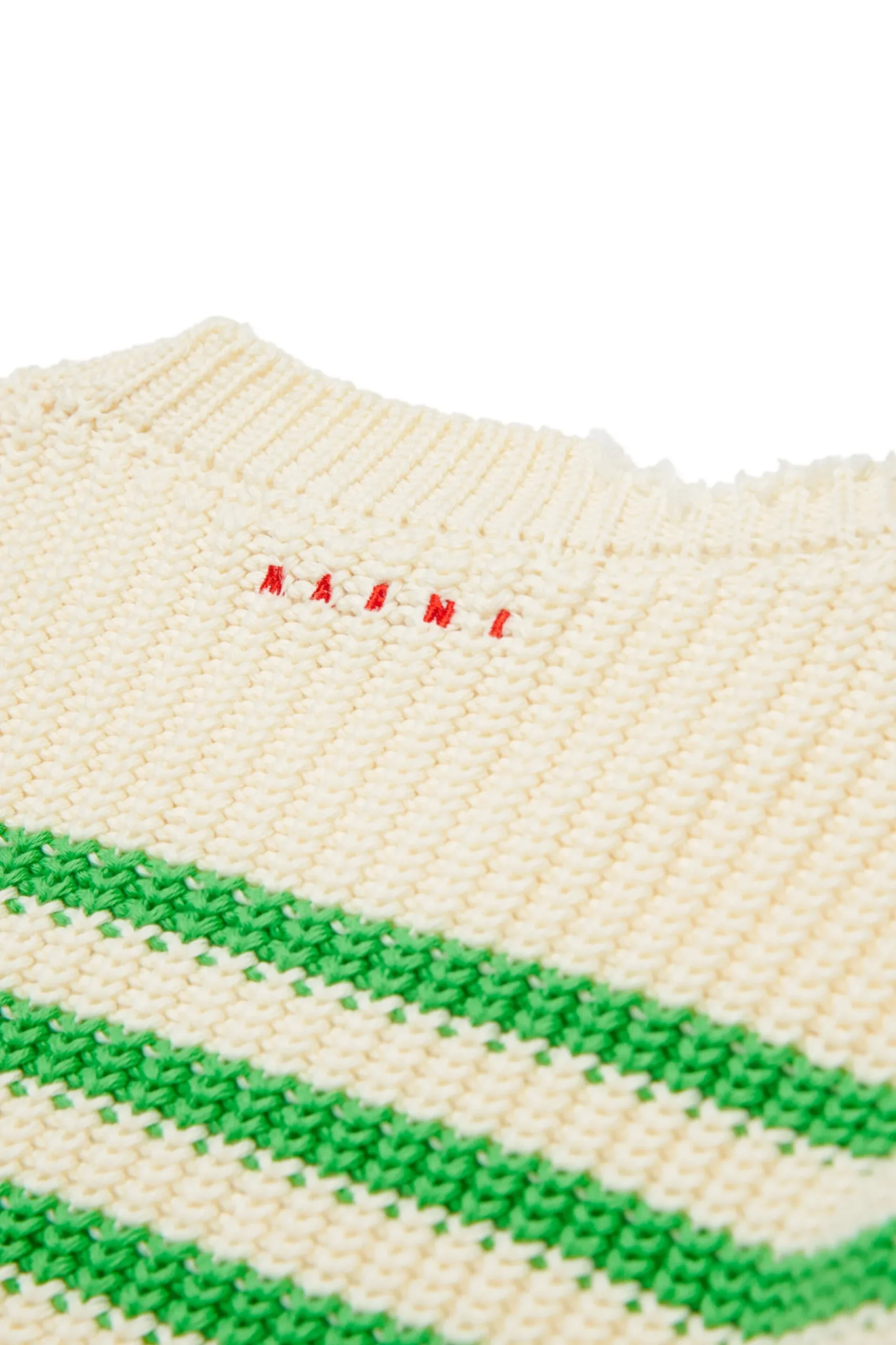 MARNI Pullover a righe con rotture | Bambino Maglieria | Maglieria