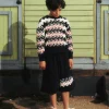 MARNI Pullover a trecce con motivo Promenade | Bambino Maglieria | Maglieria