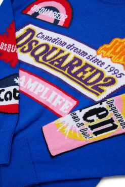 DSQUARED2 Pullover con grafica Urban | Bambino Maglieria | Maglieria