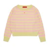 MAX&Co. Pullover girocollo in lana a righe | Maglieria