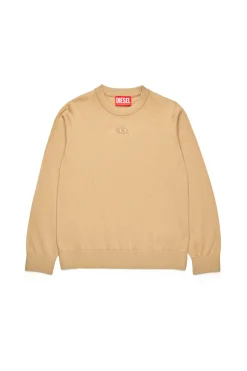 DIESEL Pullover in cotone con logo Oval D | Bambino Oval D By Diesel | Oval D By Diesel