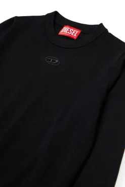 DIESEL Pullover in cotone con logo Oval D | Bambino Oval D By Diesel | Oval D By Diesel