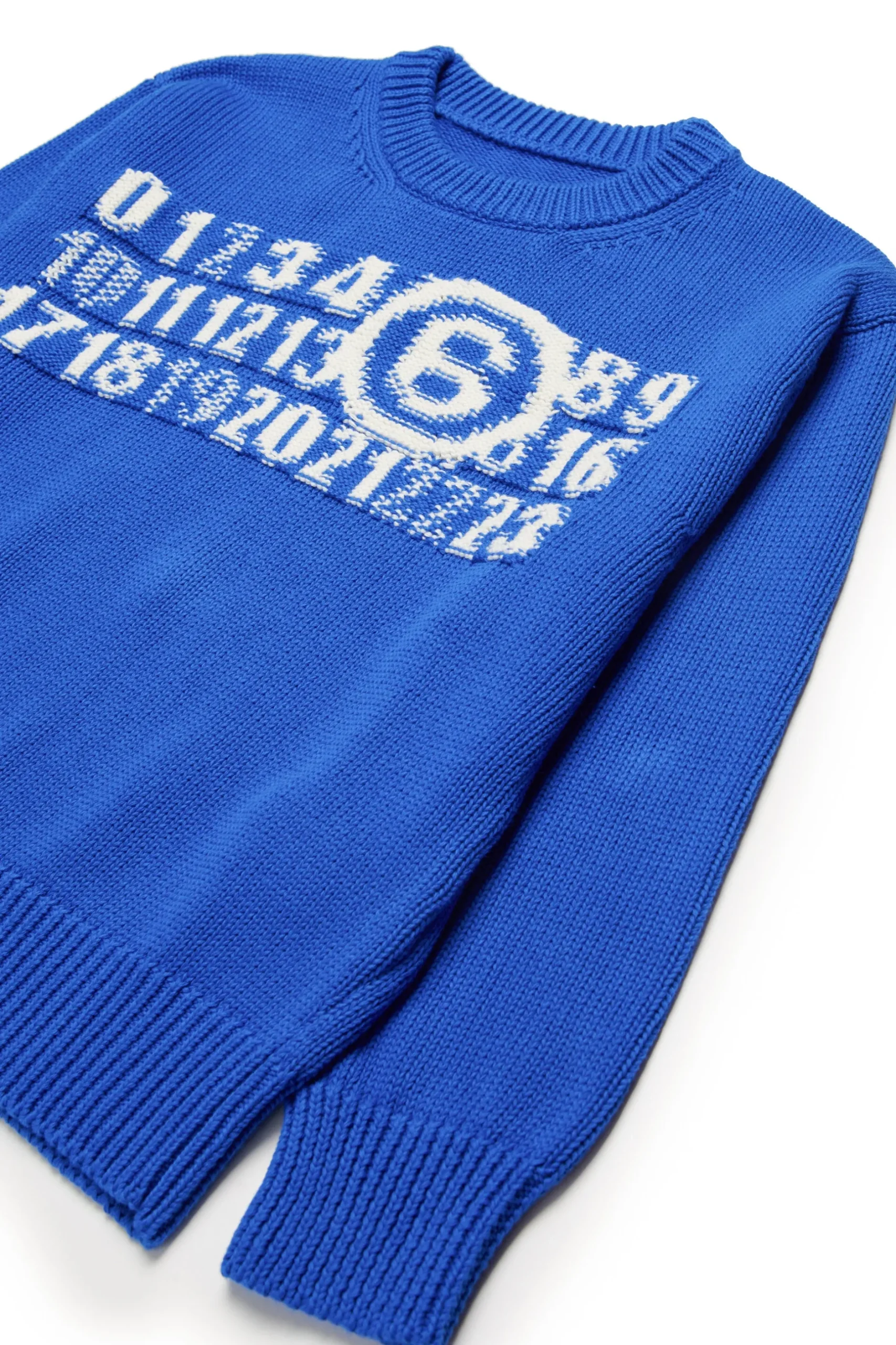 MM6 MAISON MARGIELA Pullover in maglia con Numeric logo | Bambino Maglieria | Logomania