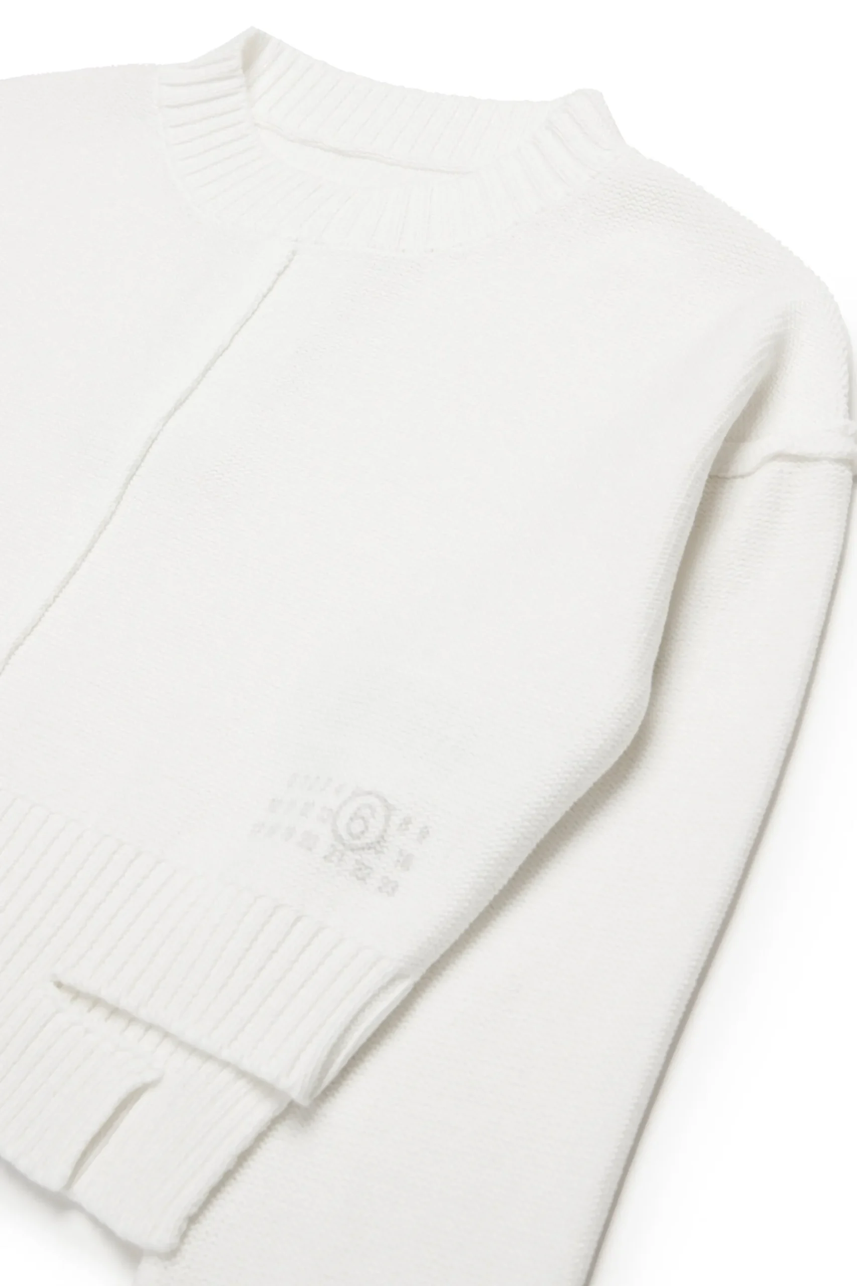 MM6 MAISON MARGIELA Pullover in maglia con rotture | Bambino Maglieria | Maglieria