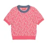 DIESEL Pullover manica corta allover monogram | Maglieria