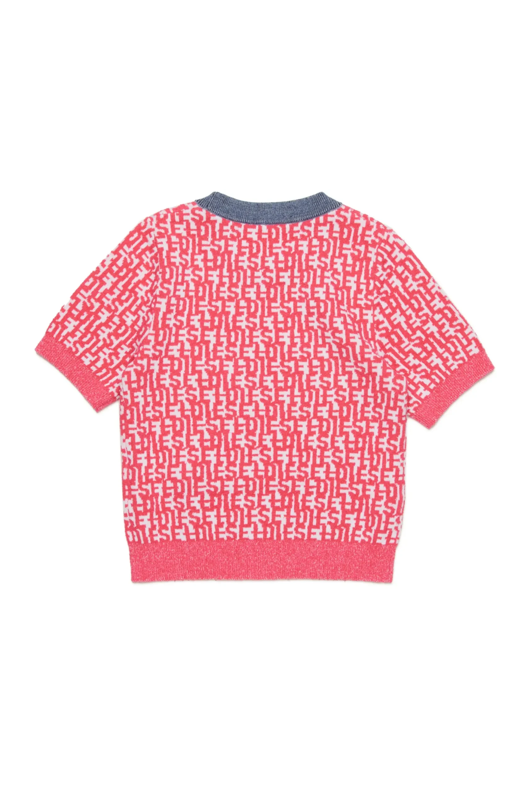 DIESEL Pullover manica corta allover monogram | Maglieria