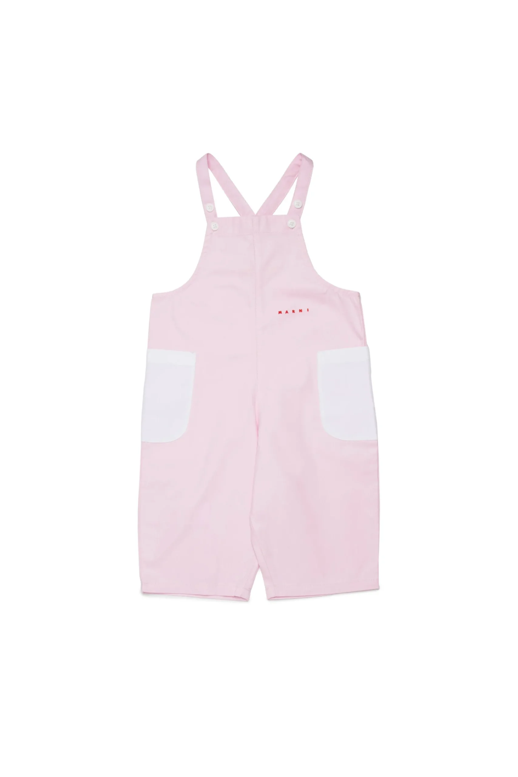 MARNI Salopette in gabardina con tasche | Tute E Baby Set