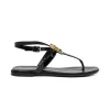 DSQUARED2 Sandali infradito in pelle D2 Statement | Sandali E Ciabatte | Ciabatte E Sandali