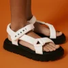 MARNI Sandali platform con logo | Sandali E Ciabatte | Ciabatte E Sandali