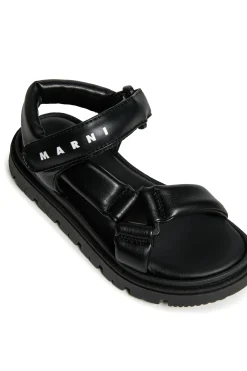 MARNI Sandali platform con logo | Sandali E Ciabatte | Ciabatte E Sandali