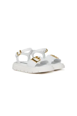 DSQUARED2 Sandali platform in pelle D2 Statement | Bambino Sandali E Ciabatte | Ciabatte E Sandali