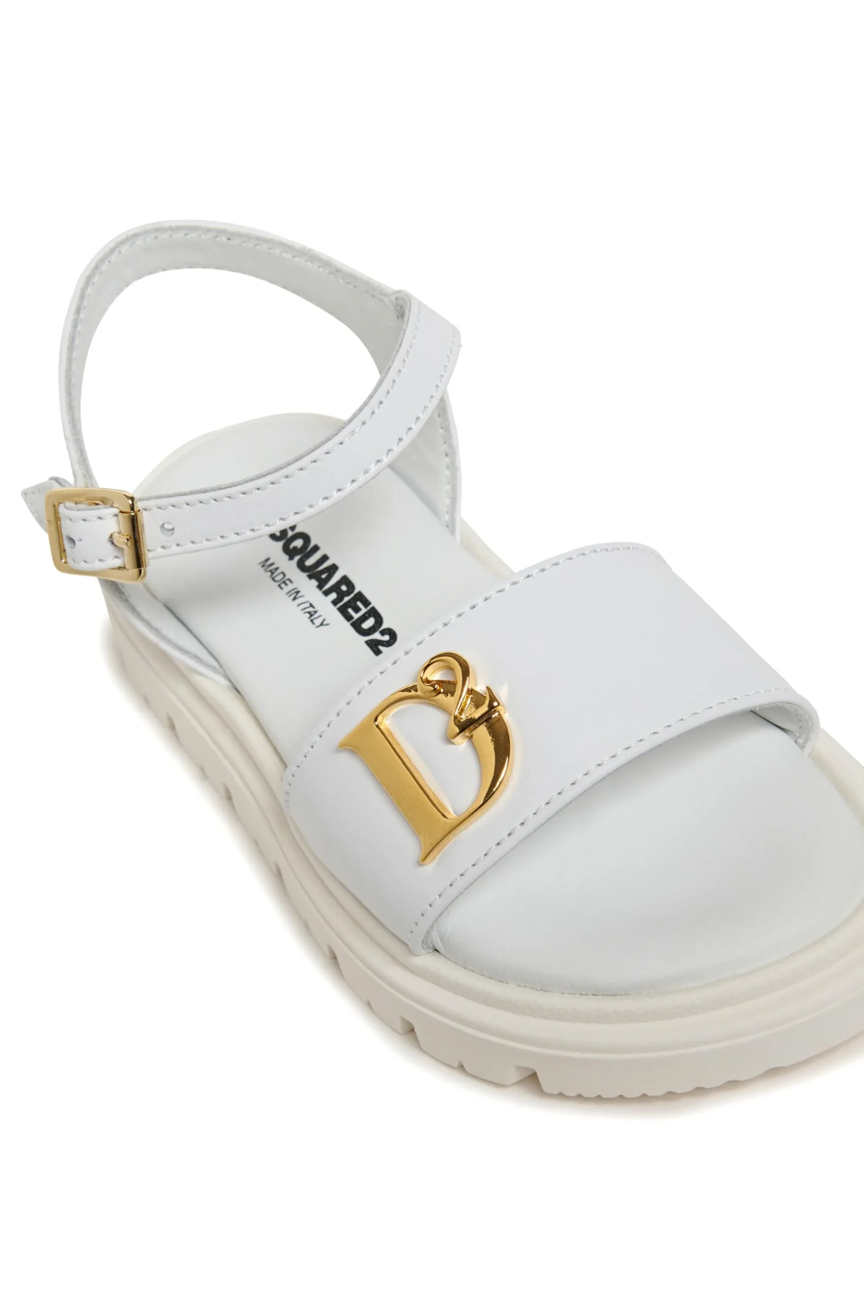 DSQUARED2 Sandali platform in pelle D2 Statement | Scarpe | Neonato