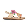 MARNI Sandali slingback in pelle con fiori | Sandali E Ciabatte | Ciabatte E Sandali
