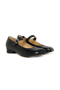 MM6 MAISON MARGIELA Scarpe Mary Jane in pelle con tacco | Sandali E Ciabatte | Ciabatte E Sandali