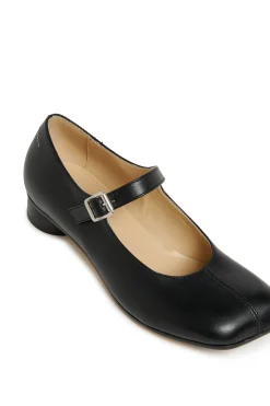 MM6 MAISON MARGIELA Scarpe Mary Jane in pelle con tacco | Sandali E Ciabatte | Ciabatte E Sandali