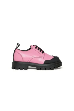 MARNI Scarpe stringate con logo sulla punta | Stivali E Anfibi | Anfibi E Stivali