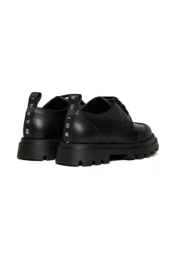 MARNI Scarpe stringate con logo sulla punta | Stivali E Anfibi | Anfibi E Stivali