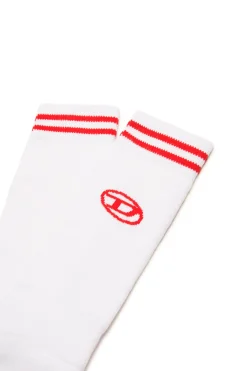 DIESEL Set da due paia di calzini con logo oval D | Bambino Calzini | Oval D By Diesel
