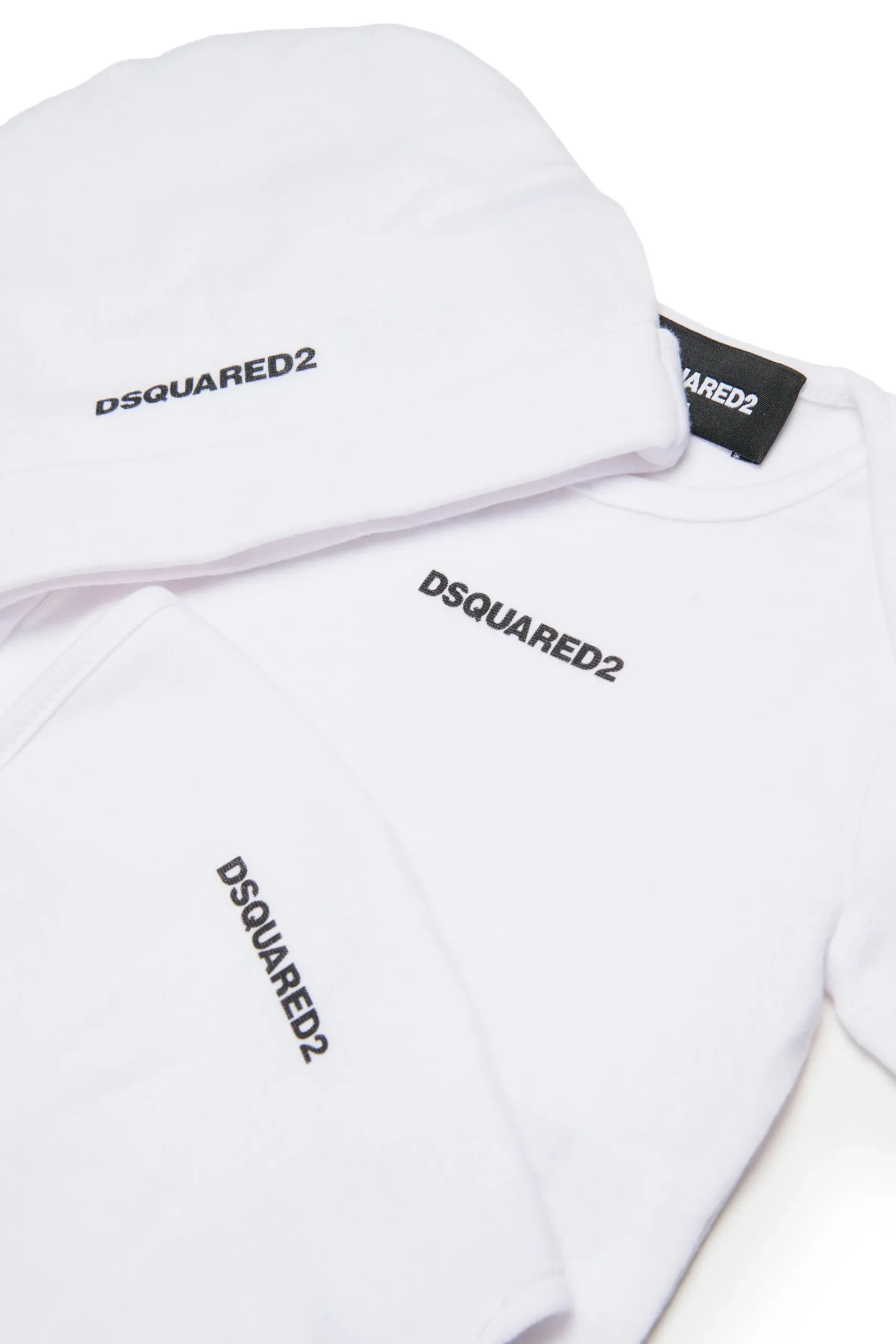 DSQUARED2 Set nascita corto con logo | Tute E Baby Set