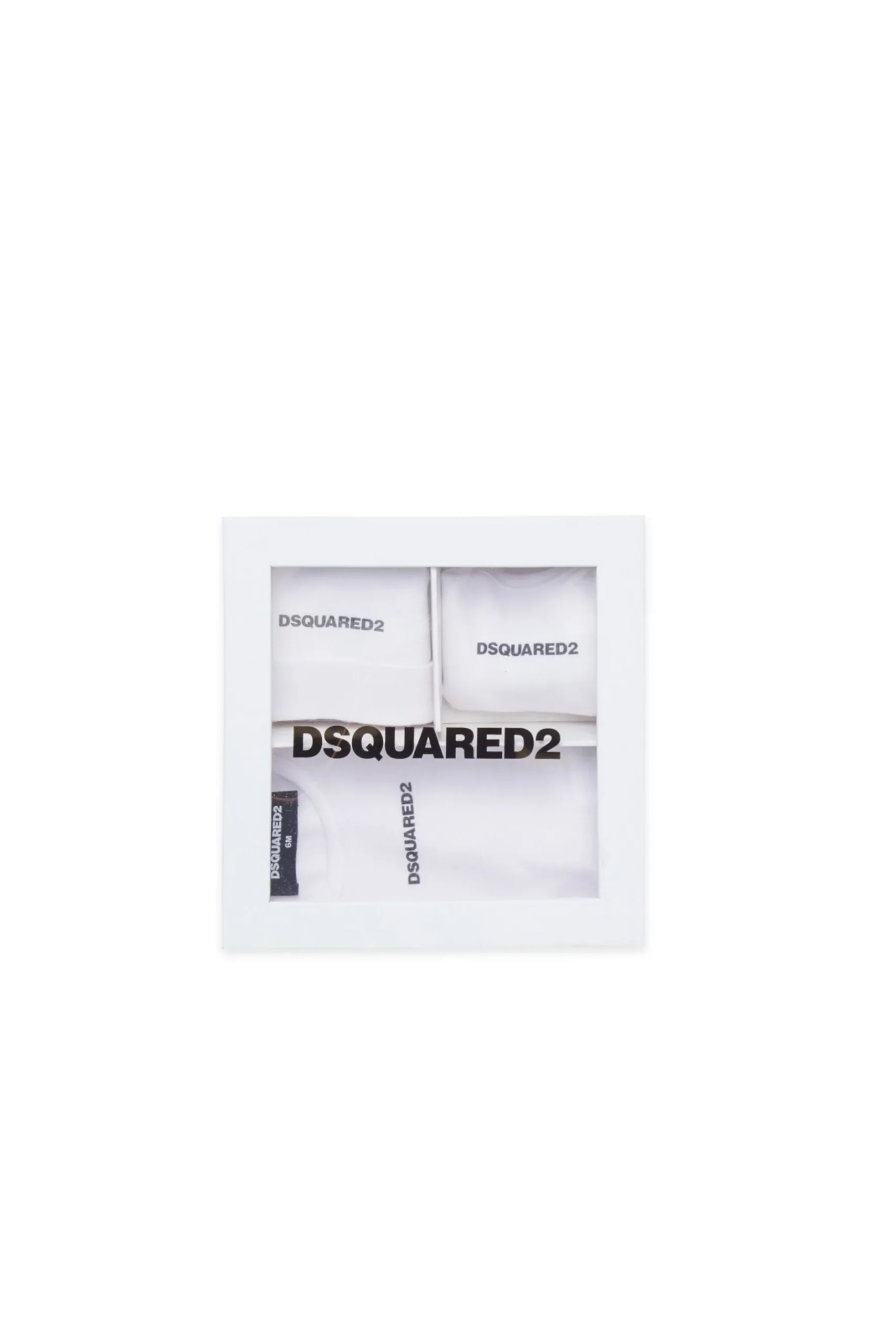 DSQUARED2 Set nascita corto con logo | Tute E Baby Set