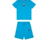 DIESEL Set t-shirt e bermuda in jersey con logo D | Bambino Tute | Tute