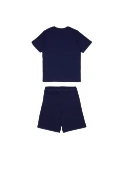 DIESEL Set t-shirt e bermuda in jersey con logo D | Bambino Tute | Tute
