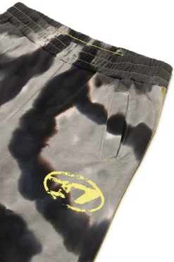 DIESEL Shorts batik con logo Oval D | Bambino Oval D By Diesel | Oval D By Diesel