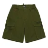 DSQUARED2 Shorts cargo con grafica Passport | Bambino Shorts