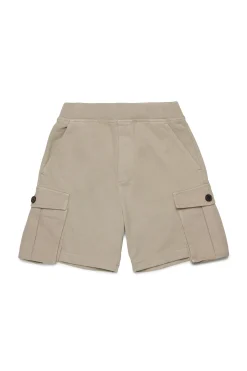 DSQUARED2 Shorts cargo in felpa con Maple Leaf | Bambino Shorts