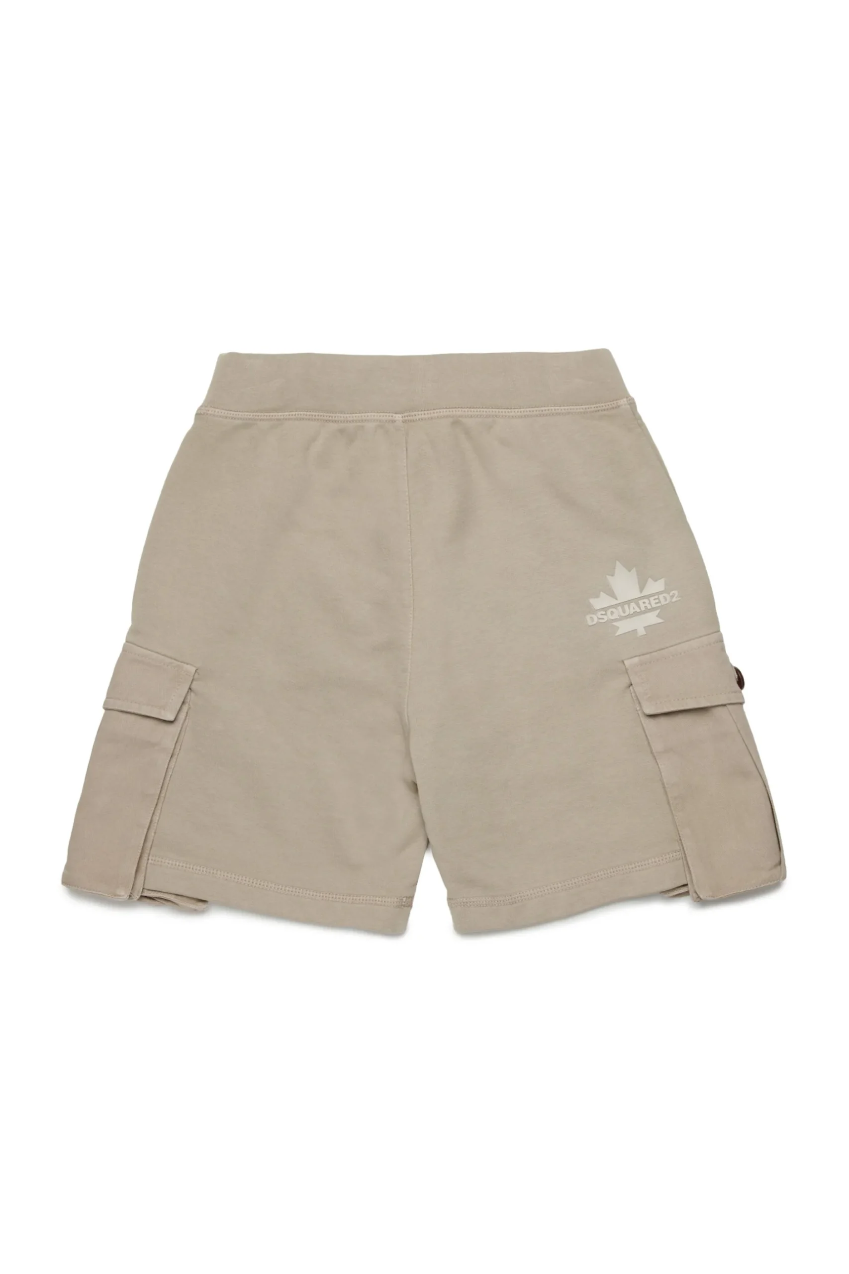 DSQUARED2 Shorts cargo in felpa con Maple Leaf | Bambino Shorts