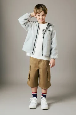 MYAR Shorts cargo in tessuto deadstock con logo | Bambino Shorts | Shorts
