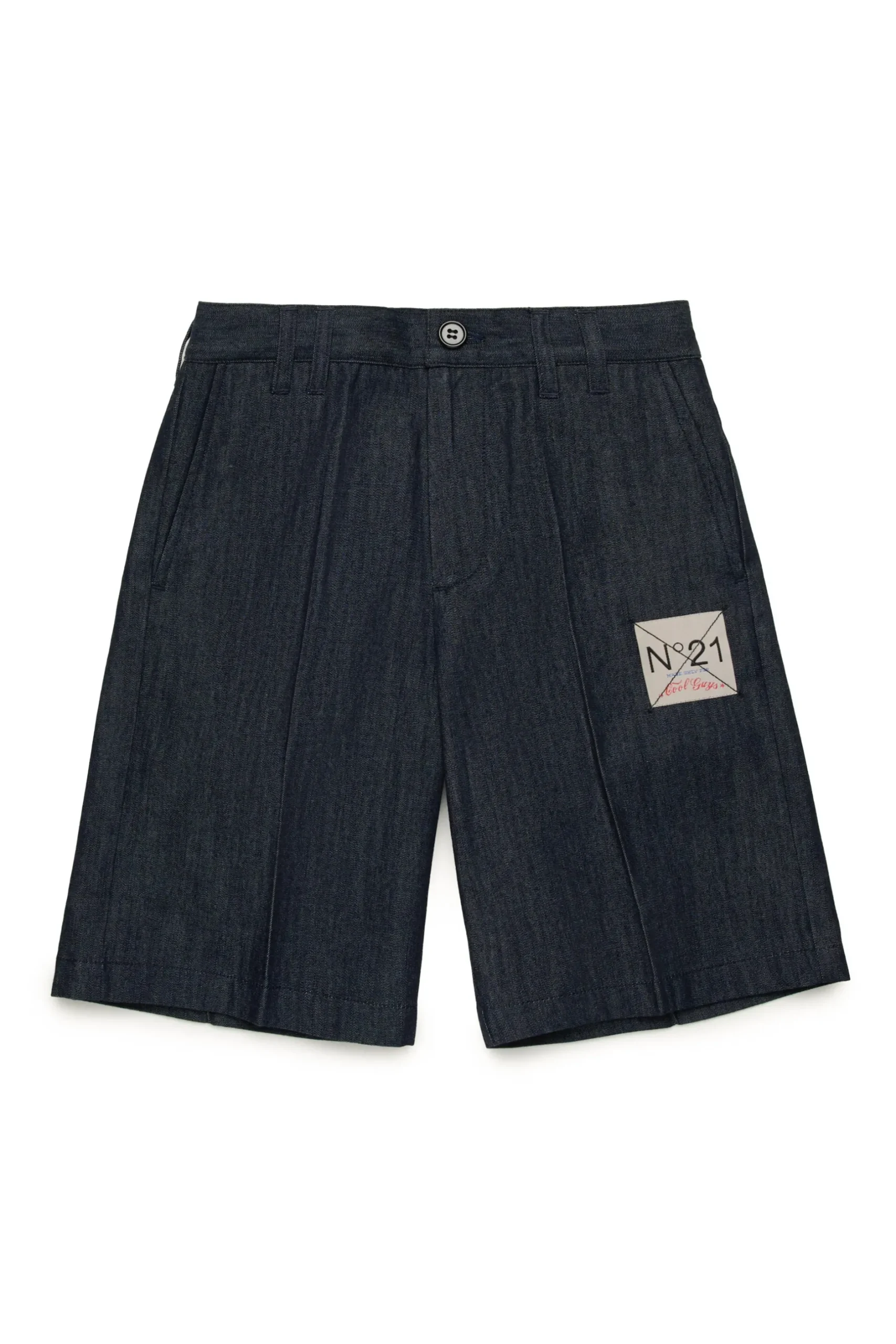 N°21 Shorts college in denim chambray | Bambino Shorts