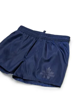 DSQUARED2 Shorts con Maple Leaf | Bambino Moda Mare | Swimwear