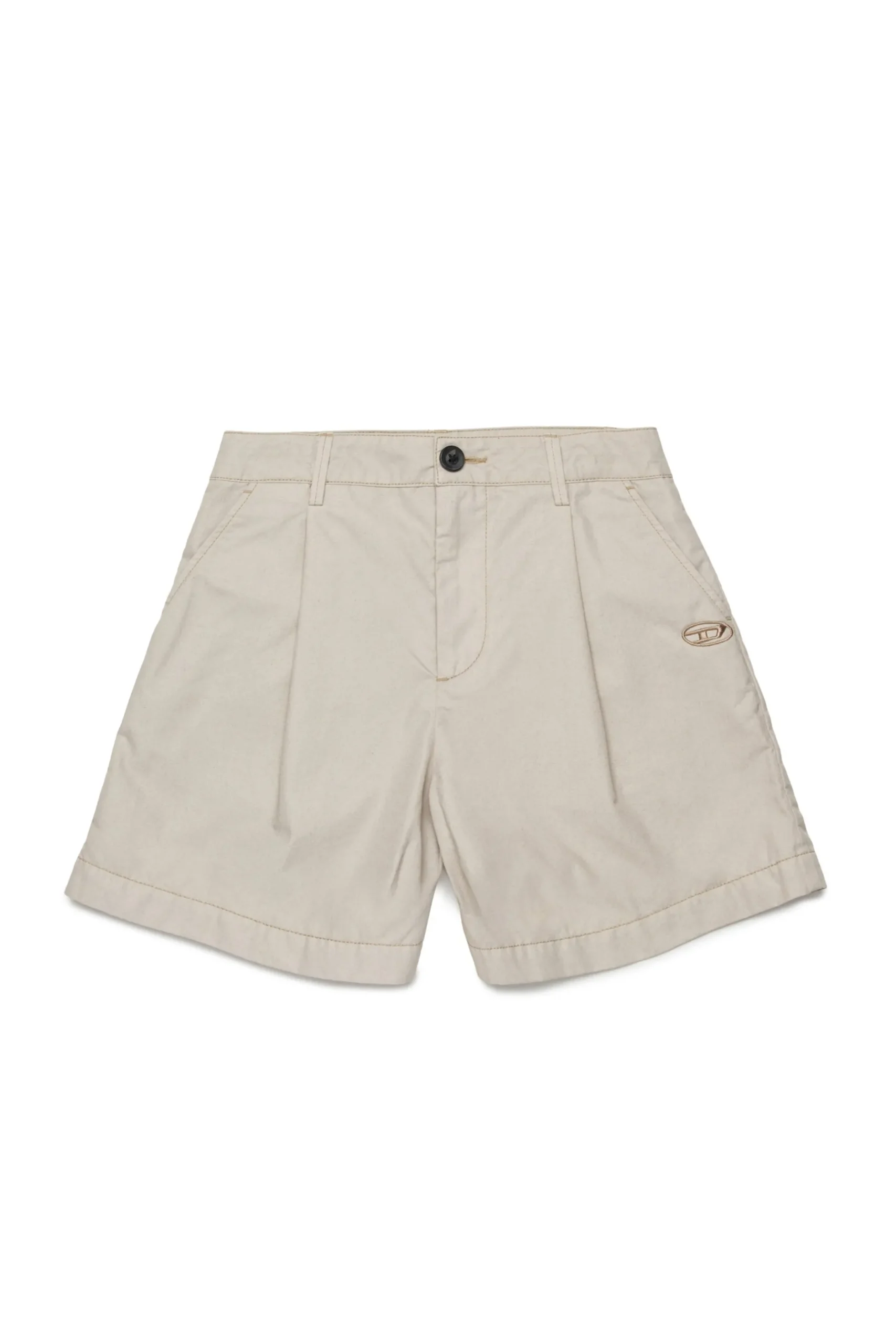 DIESEL Shorts con pinces e logo Oval D | Shorts
