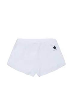 DSQUARED2 Shorts in ciniglia con nastro logato | Bambino Shorts | Swimwear