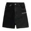MM6 MAISON MARGIELA Shorts in denim bicolor con lettering | Bambino Shorts | Denim-Mania