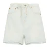 MM6 MAISON MARGIELA Shorts in denim chiaro effetto vissuto | Bambino Shorts | Denim-Mania