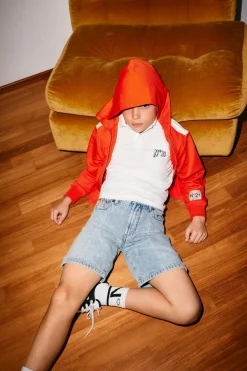 N°21 Shorts in denim effetto marmorizzato | Bambino Shorts | Shorts