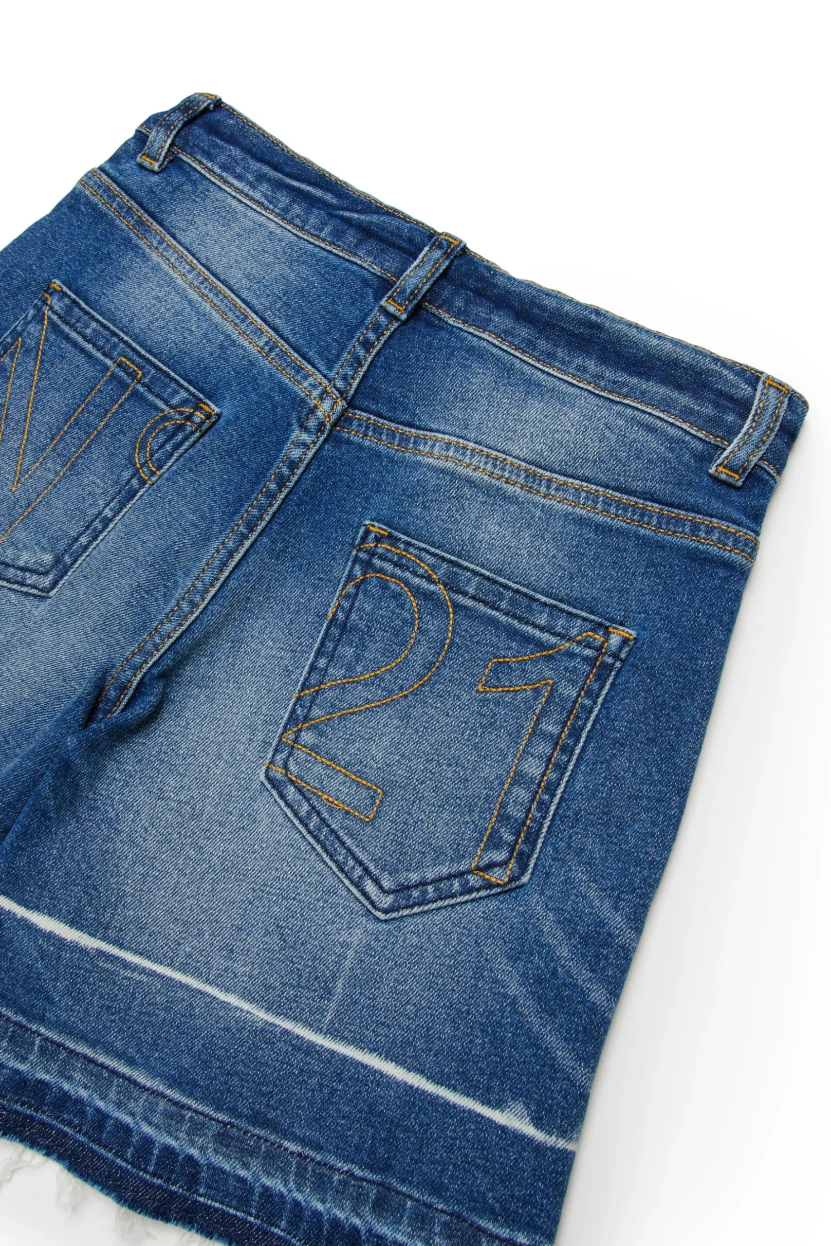 N°21 Shorts in denim effetto vissuto | Bambino Shorts | Shorts