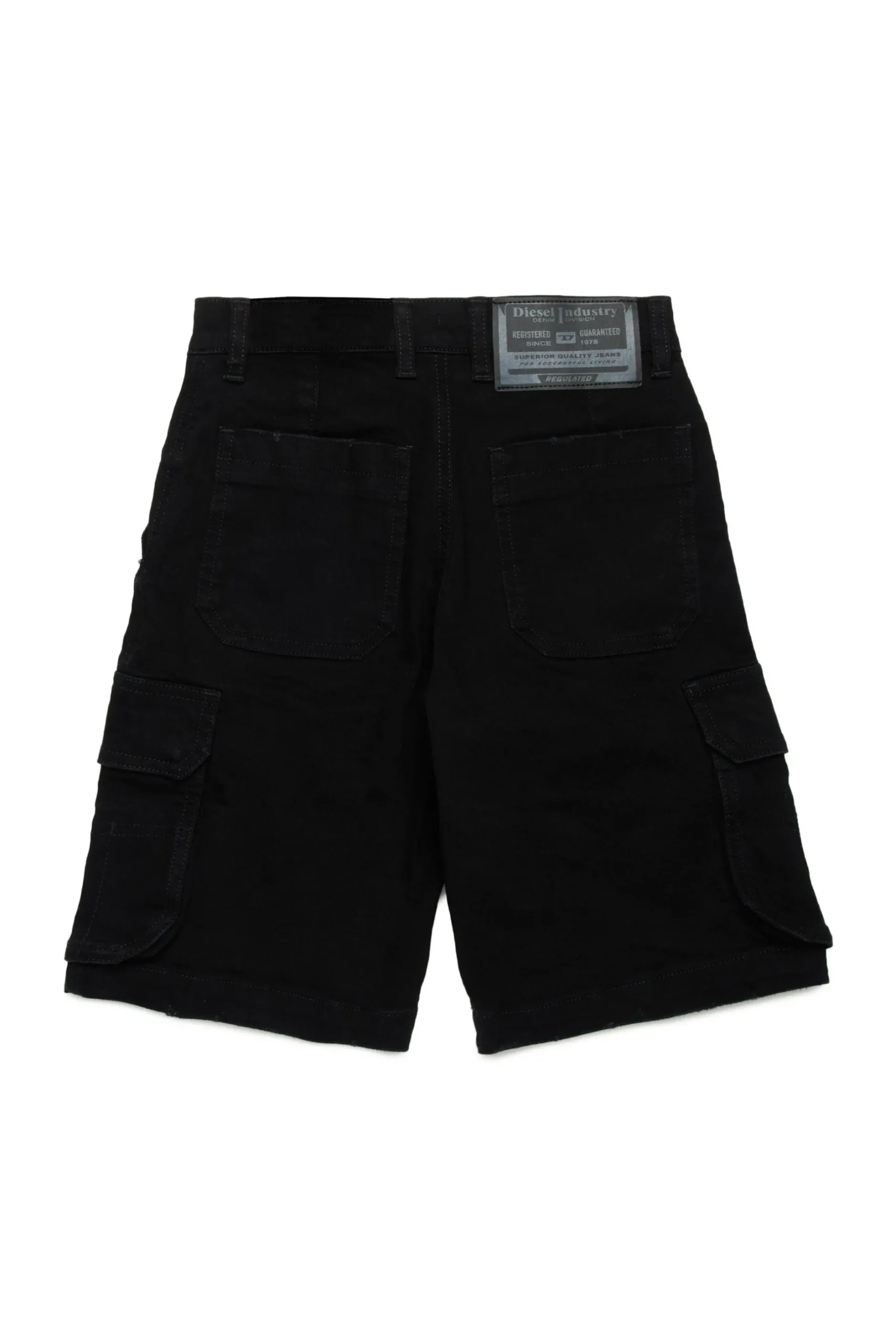 DIESEL Shorts in denim nero | Bambino Denim-Mania | Denim-Mania