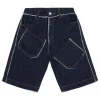 MARNI Shorts in denim scuro con dettagli sfrangiati | Bambino Shorts | Shorts