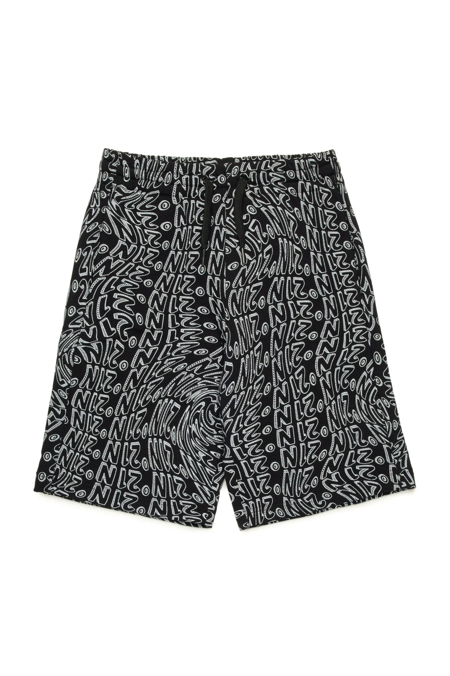 N°21 Shorts in felpa allover Glitch | Bambino Shorts