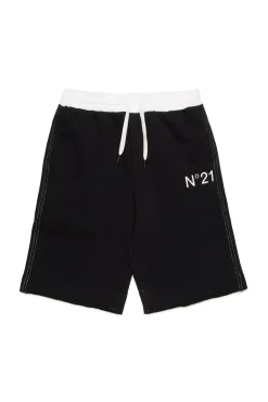 N°21 Shorts in felpa colorblock | Bambino Shorts