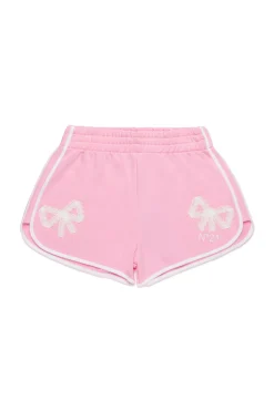 N°21 Shorts in felpa con fiocchi in pizzo | Bambino Shorts | Activewear