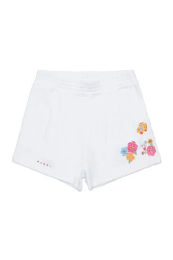 MARNI Shorts in felpa con fiorellini | Shorts